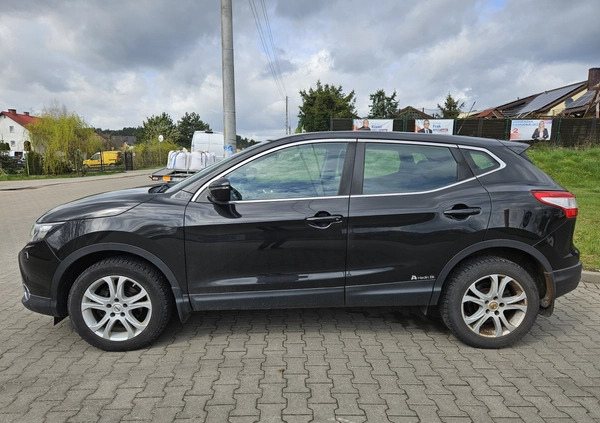 Nissan Qashqai cena 48800 przebieg: 118000, rok produkcji 2015 z Złocieniec małe 79